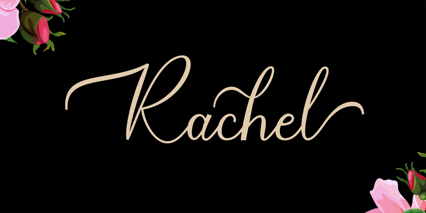 Font Rachel